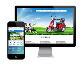 優質代步車三網一體模板