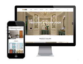 門業PC+微站同步模板